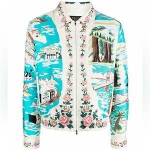 AMIRI California graphic-print shirt jacket Size 48